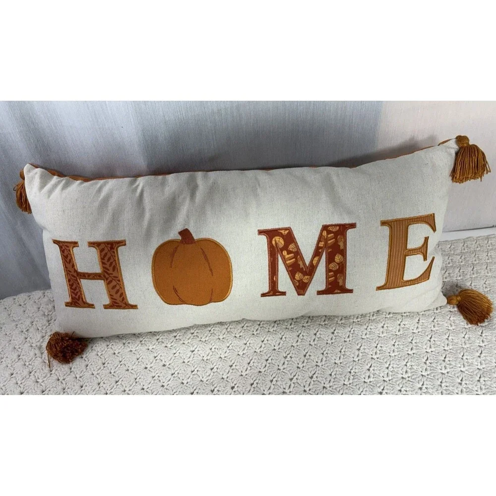 Celebrate Together Fall Ivory Home Pillow Size 26